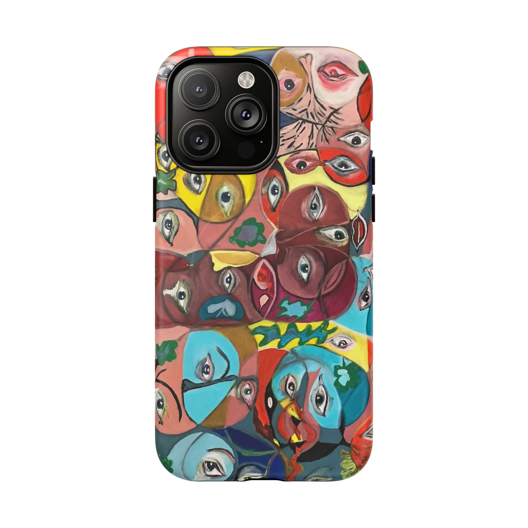 Abstract Faces Phone Case | Tough Magnetic Case
