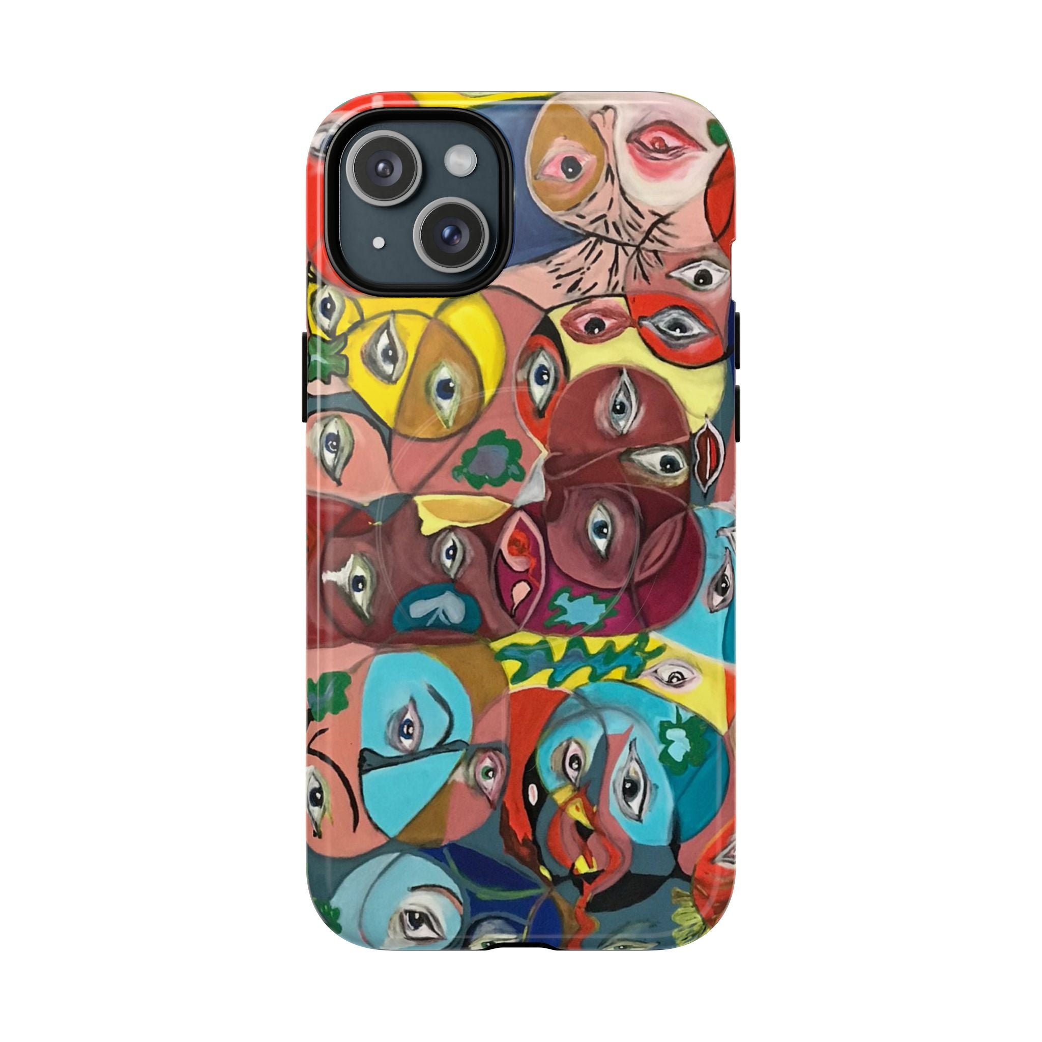 Abstract Faces Phone Case | Tough Magnetic Case