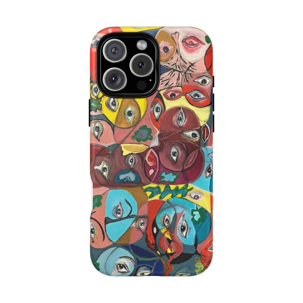 Abstract Faces Phone Case | Tough Magnetic Case