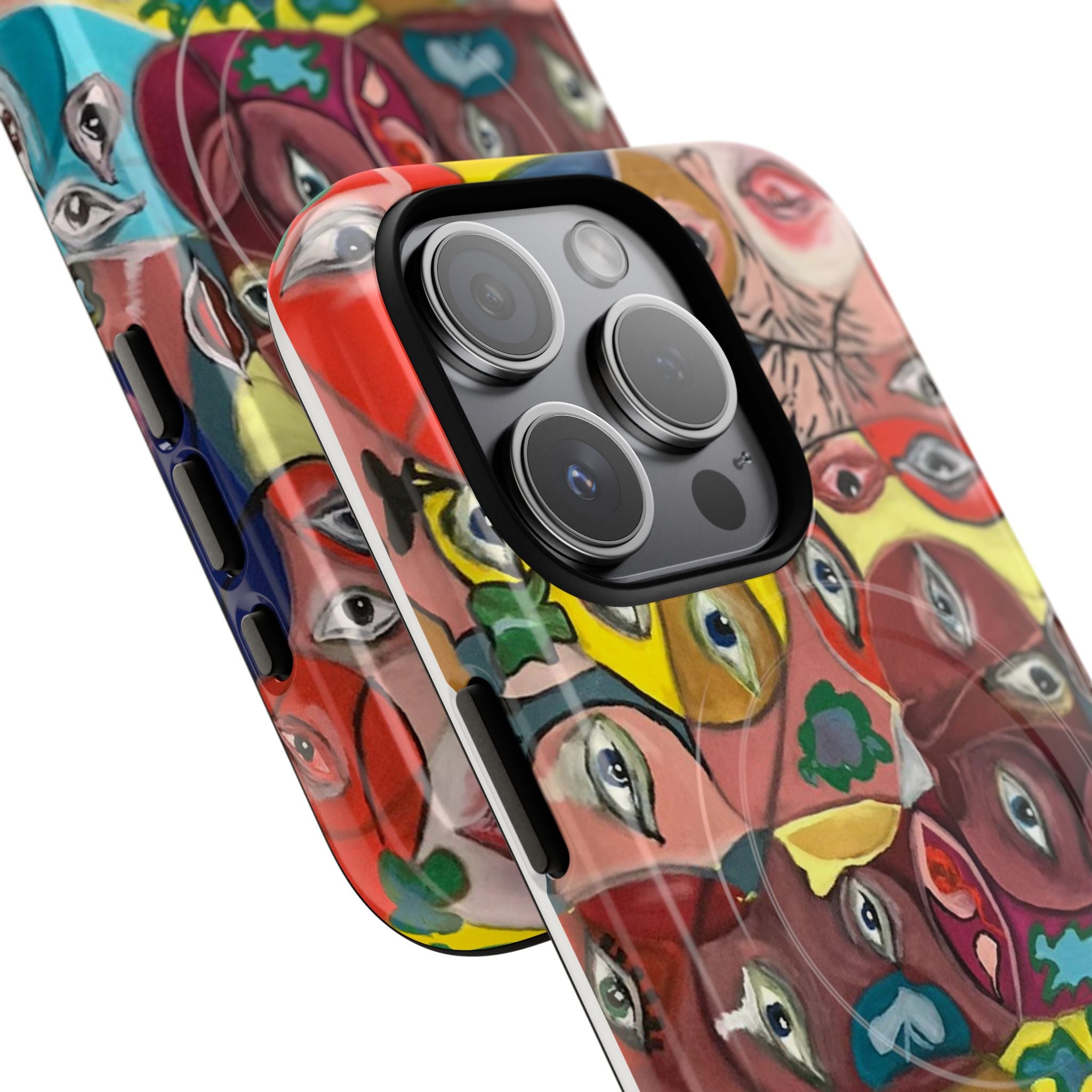 Abstract Faces Phone Case | Tough Magnetic Case