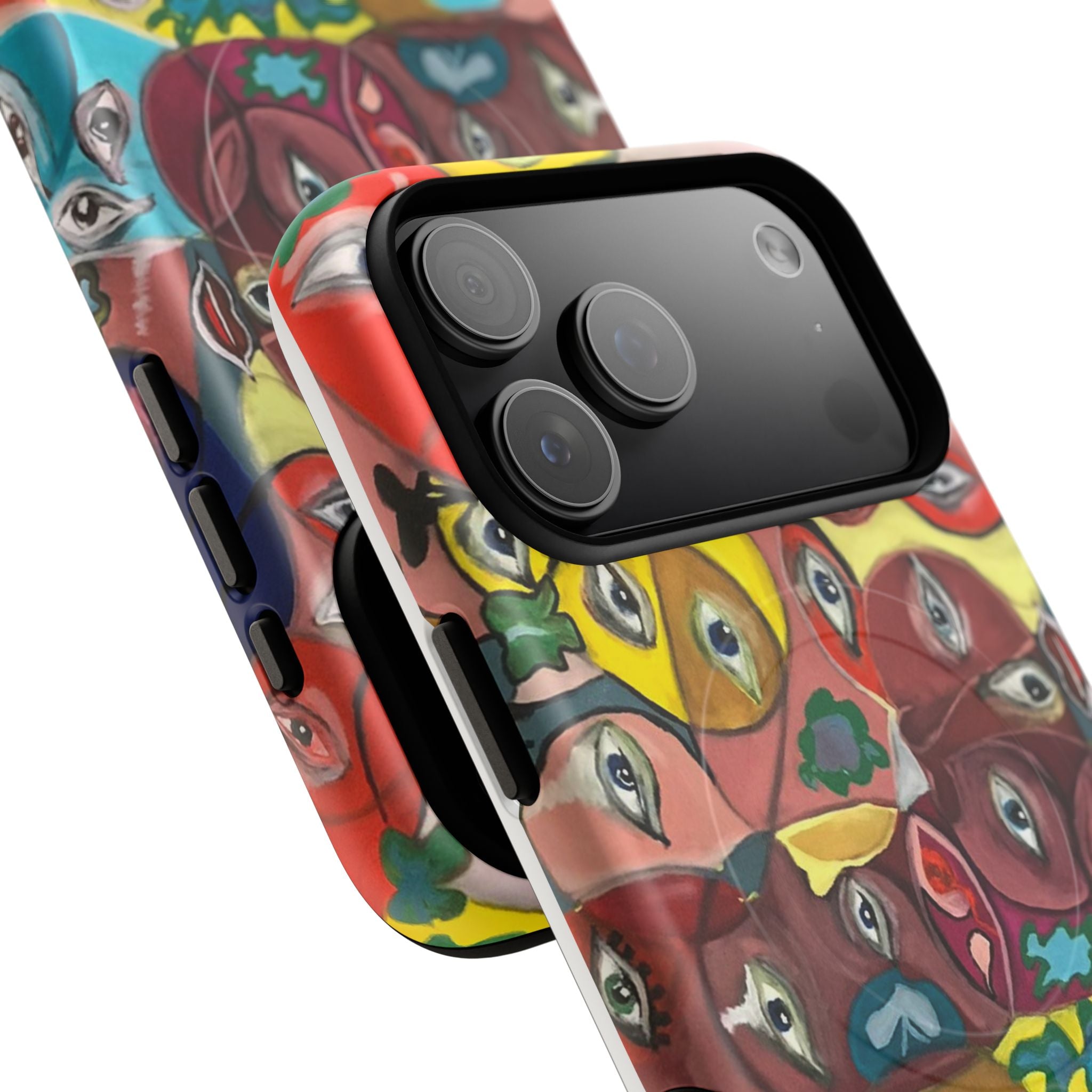 Abstract Faces Phone Case | Tough Magnetic Case