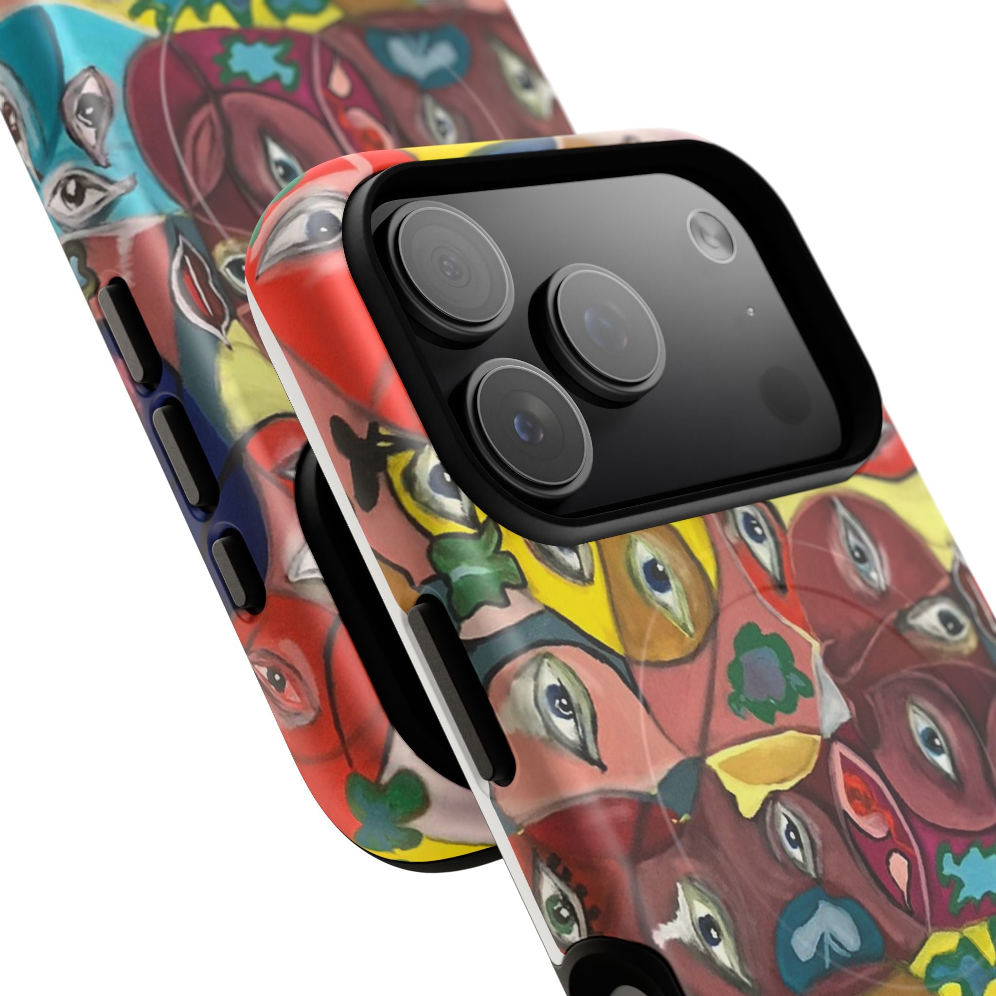 Abstract Faces Phone Case | Tough Magnetic Case