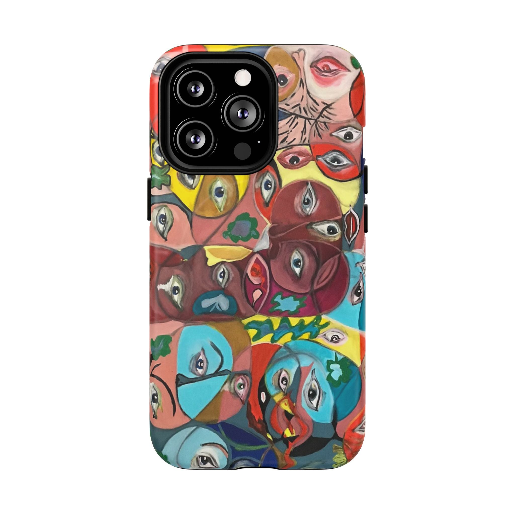 Abstract Faces Phone Case | Tough Magnetic Case