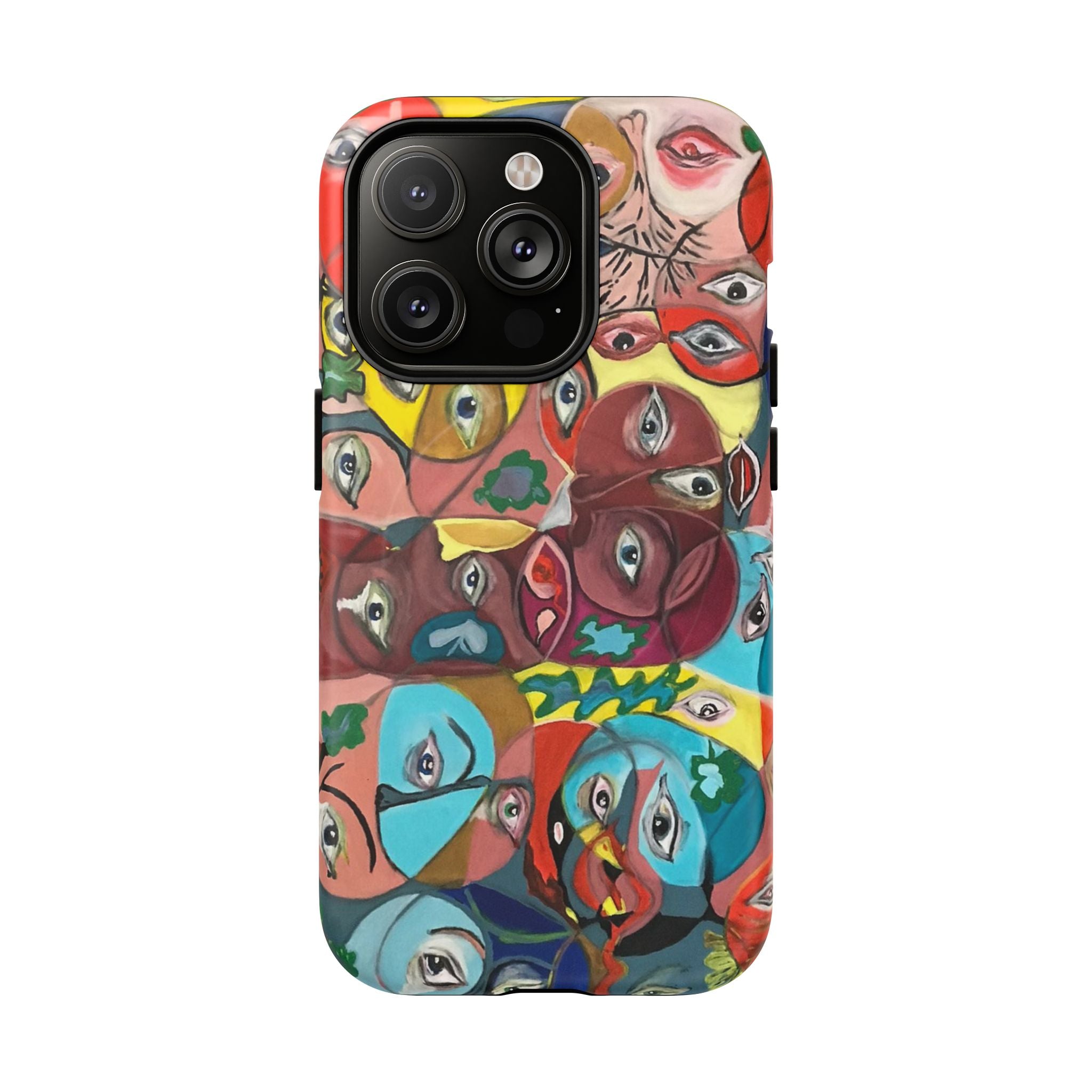 Abstract Faces Phone Case | Tough Magnetic Case