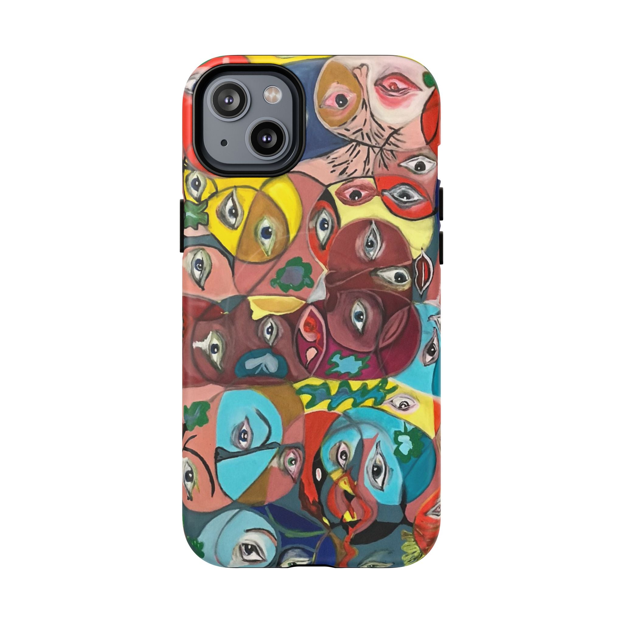 Abstract Faces Phone Case | Tough Magnetic Case
