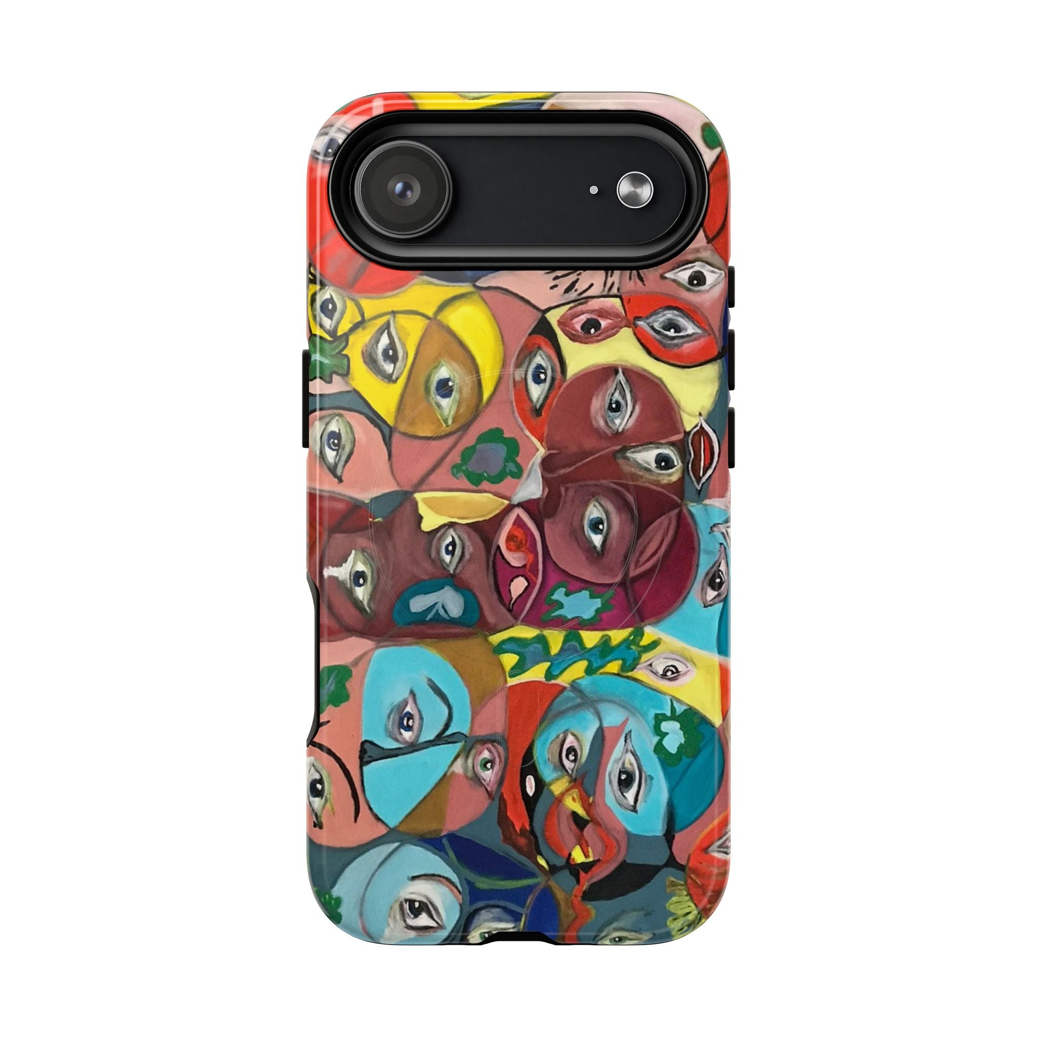 Abstract Faces Phone Case | Tough Magnetic Case