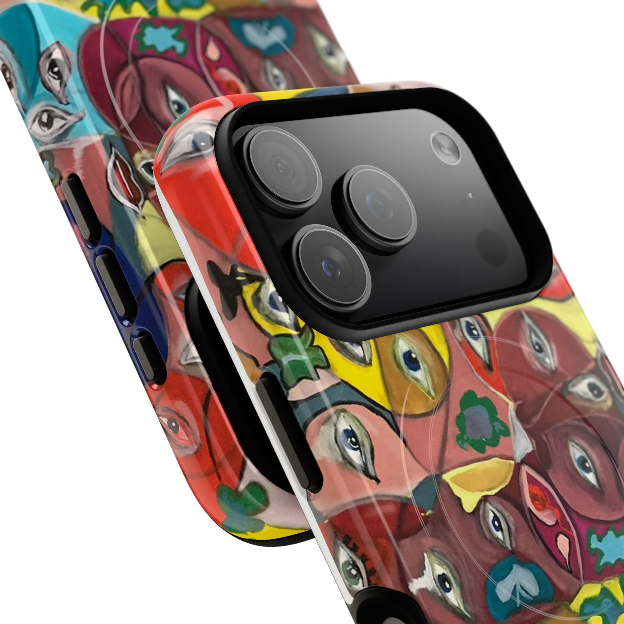 Abstract Faces Phone Case | Tough Magnetic Case