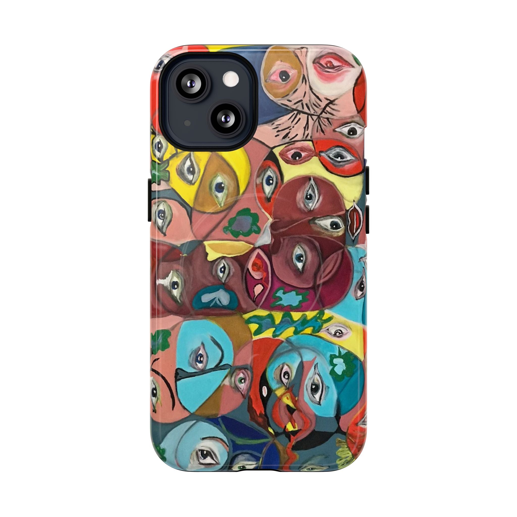 Abstract Faces Phone Case | Tough Magnetic Case