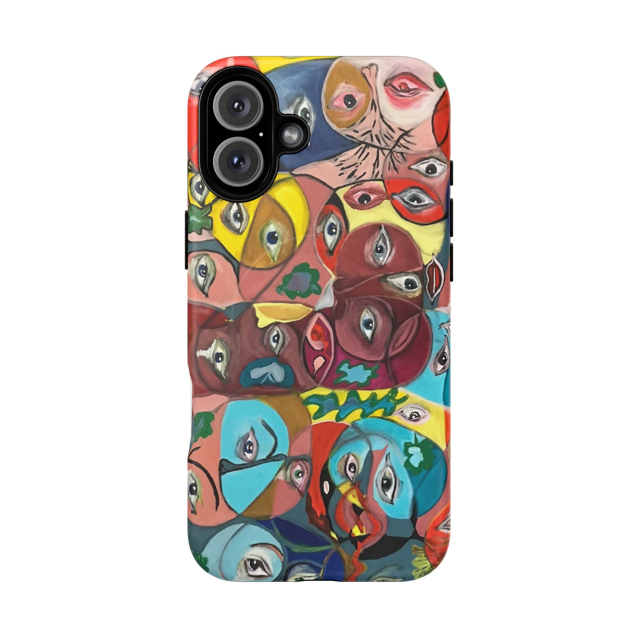 Abstract Faces Phone Case | Tough Magnetic Case