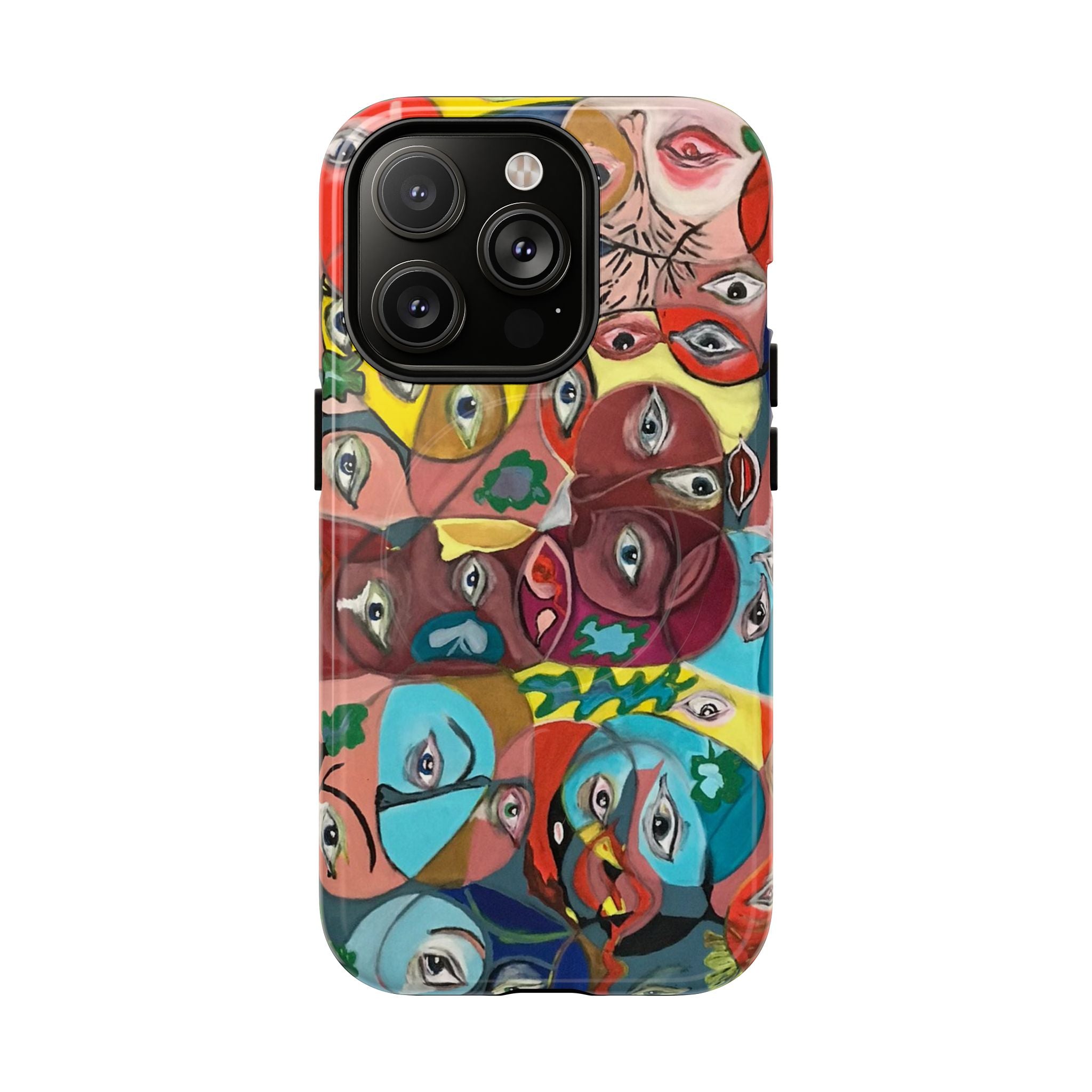Abstract Faces Phone Case | Tough Magnetic Case
