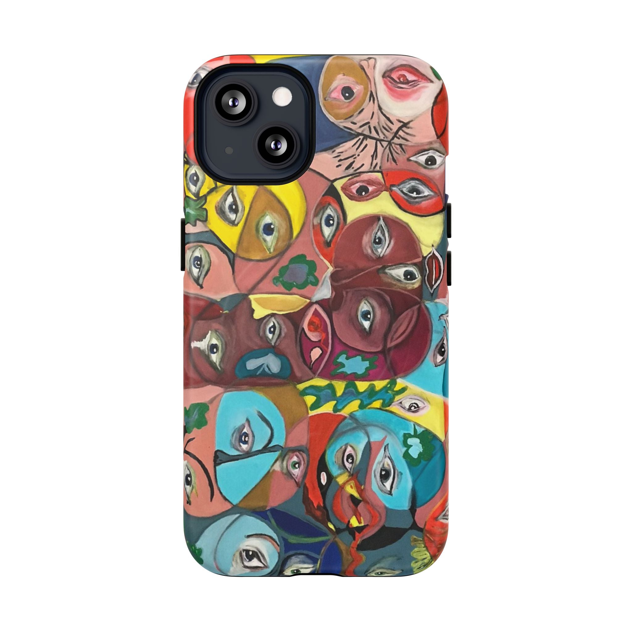 Abstract Faces Phone Case | Tough Magnetic Case