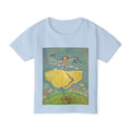 Dancing Girl Illustration Toddler T-shirt | Whimsical Kids Art