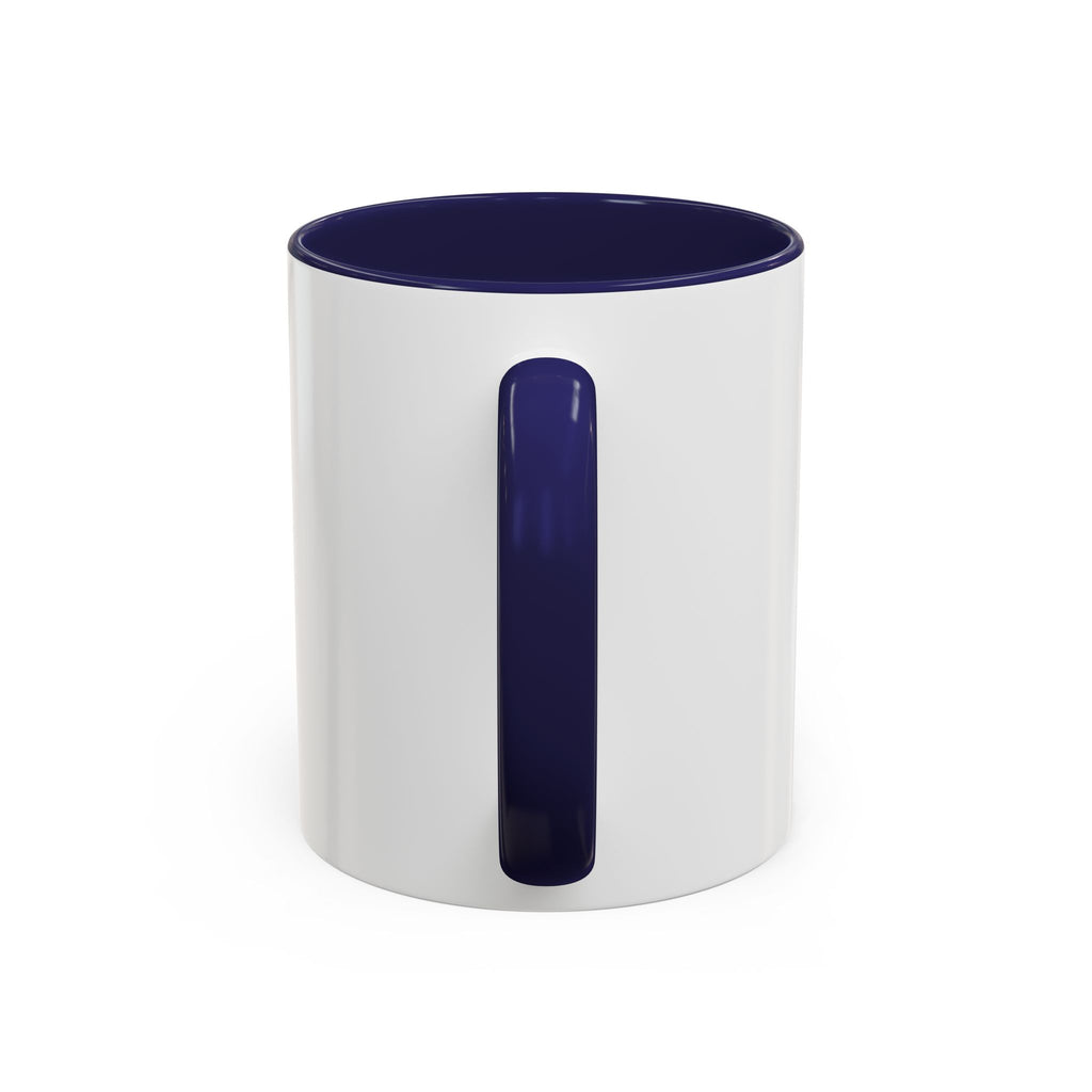 Surreal Face with Whale Hat Mug | Accent Coffee Mug