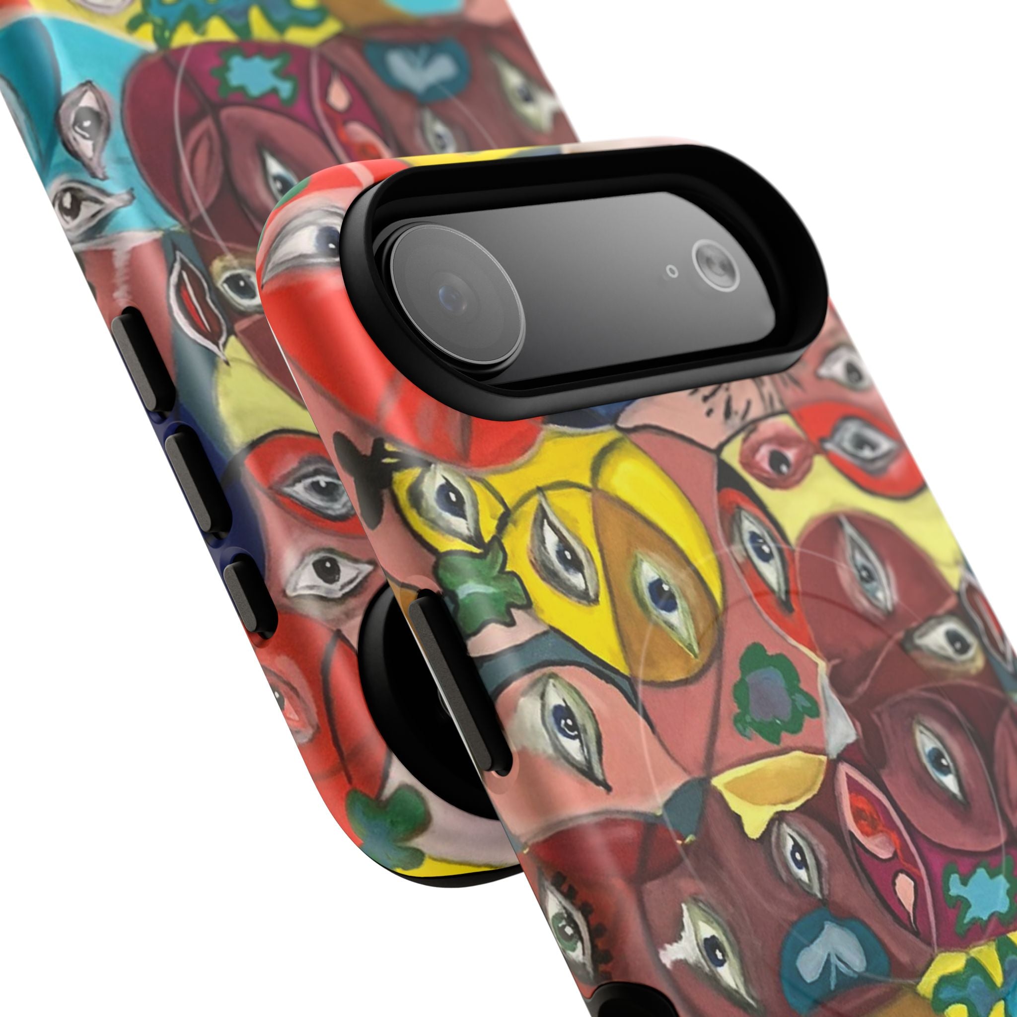Abstract Faces Phone Case | Tough Magnetic Case