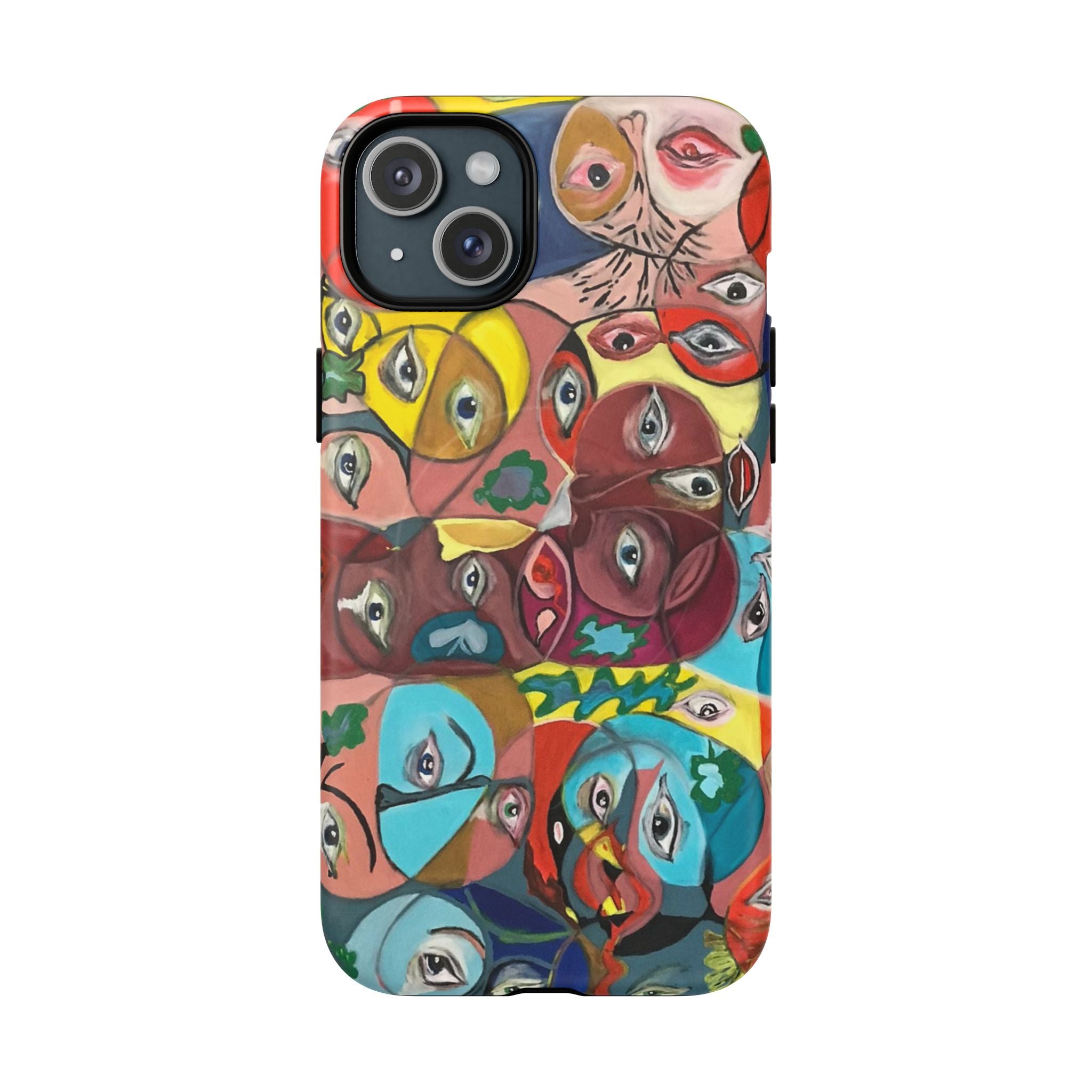 Abstract Faces Phone Case | Tough Magnetic Case