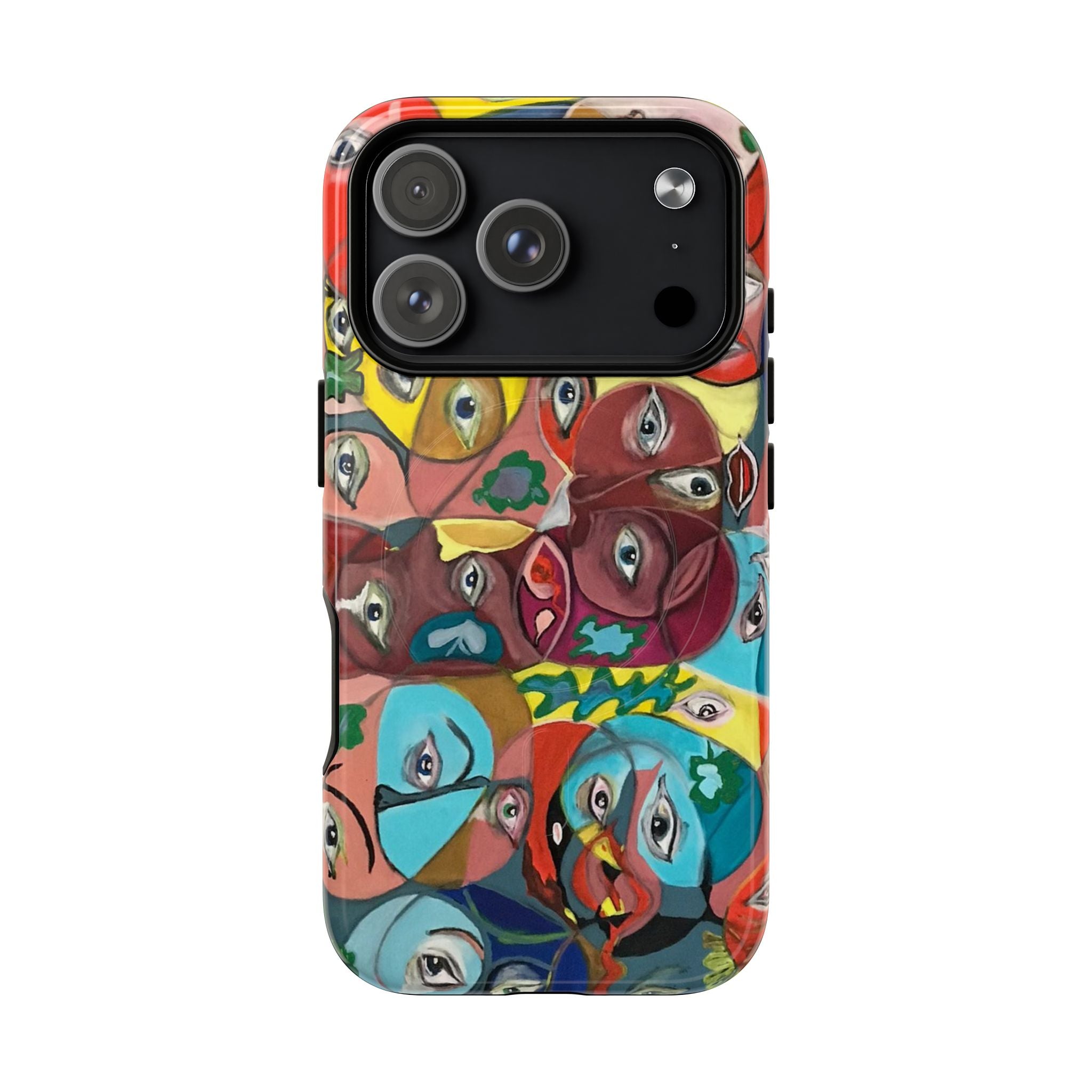 Abstract Faces Phone Case | Tough Magnetic Case