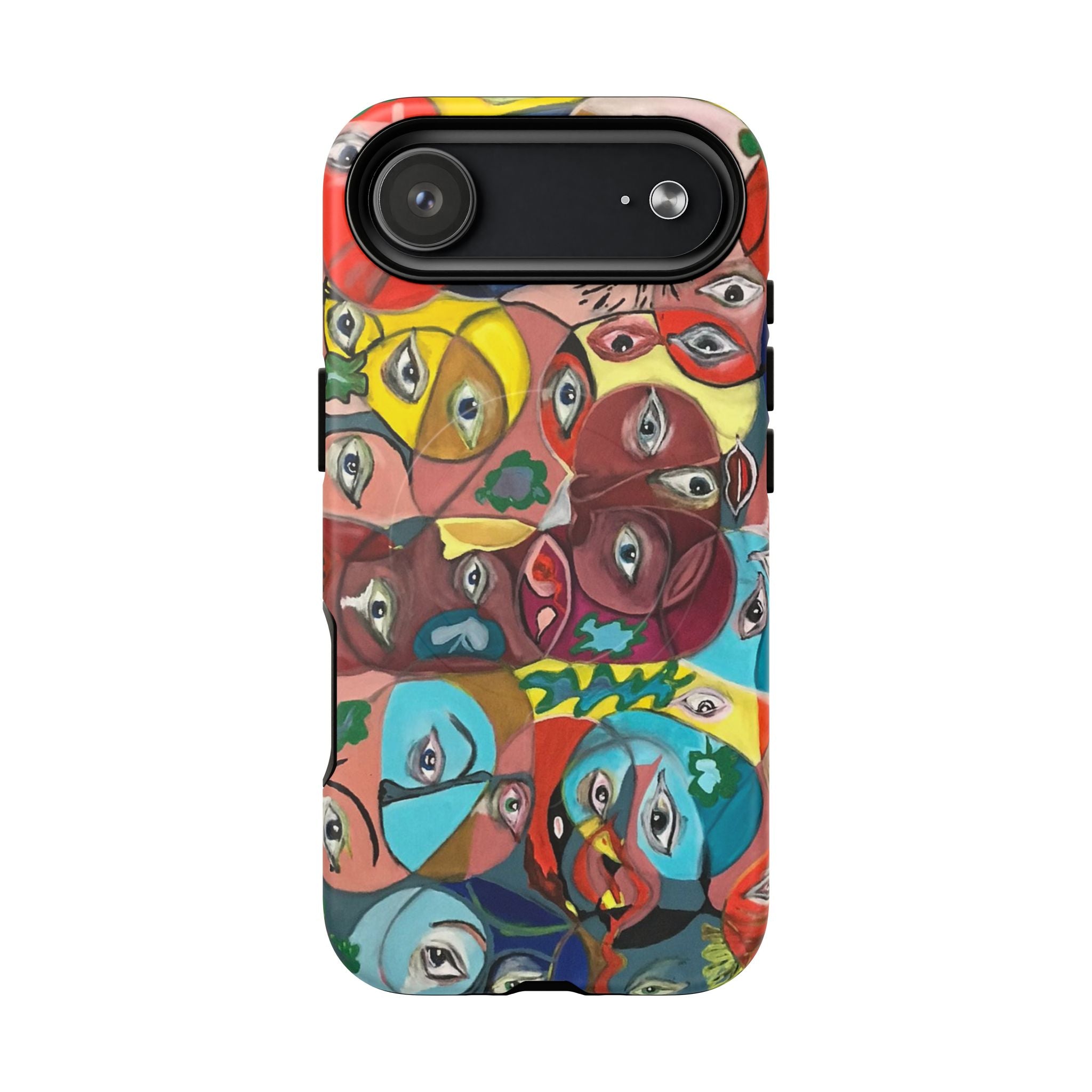 Abstract Faces Phone Case | Tough Magnetic Case