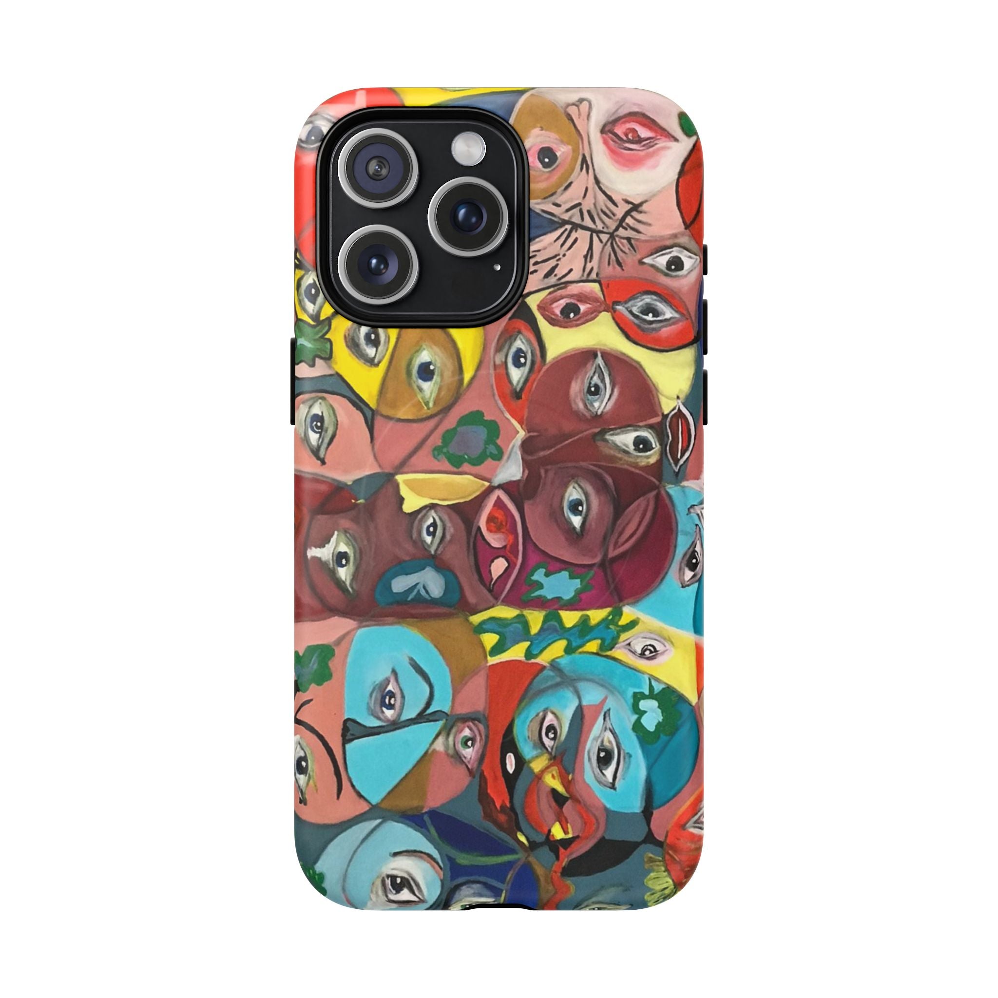 Abstract Faces Phone Case | Tough Magnetic Case