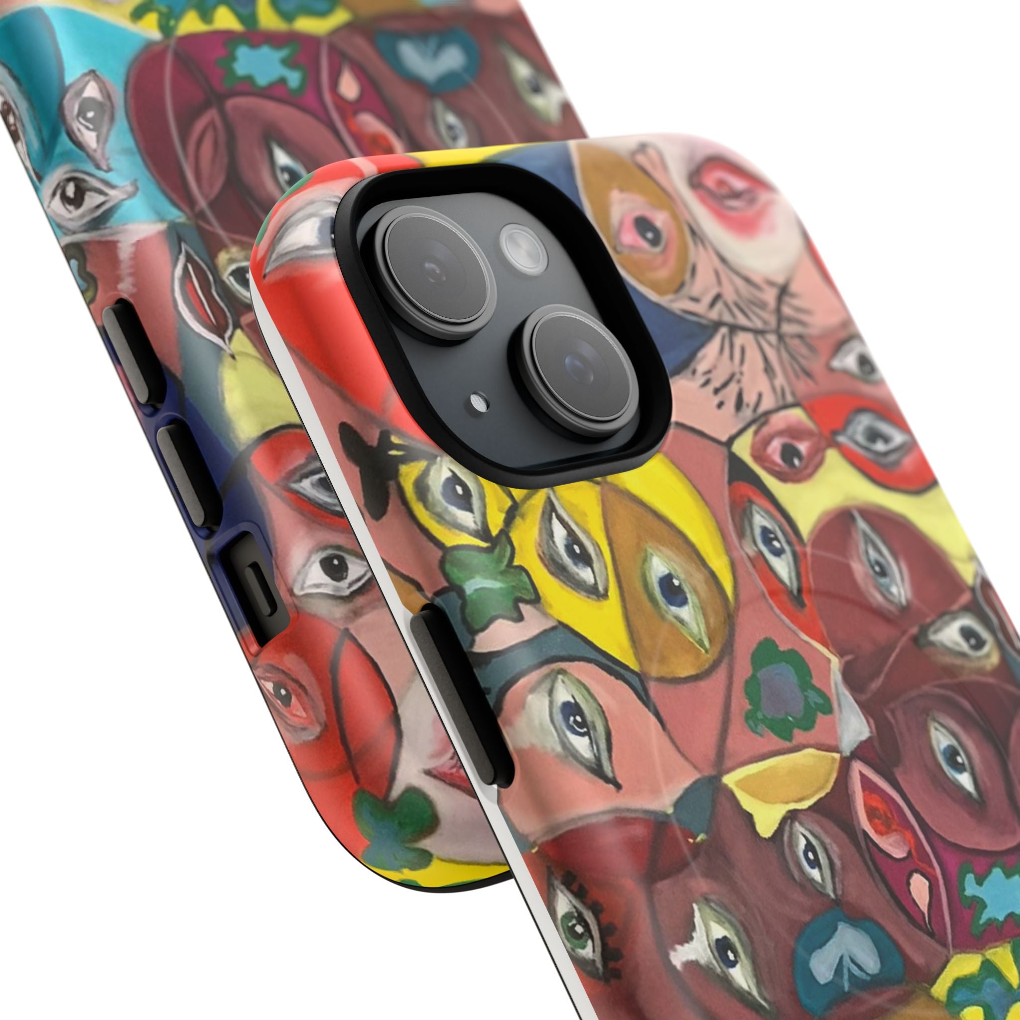 Abstract Faces Phone Case | Tough Magnetic Case