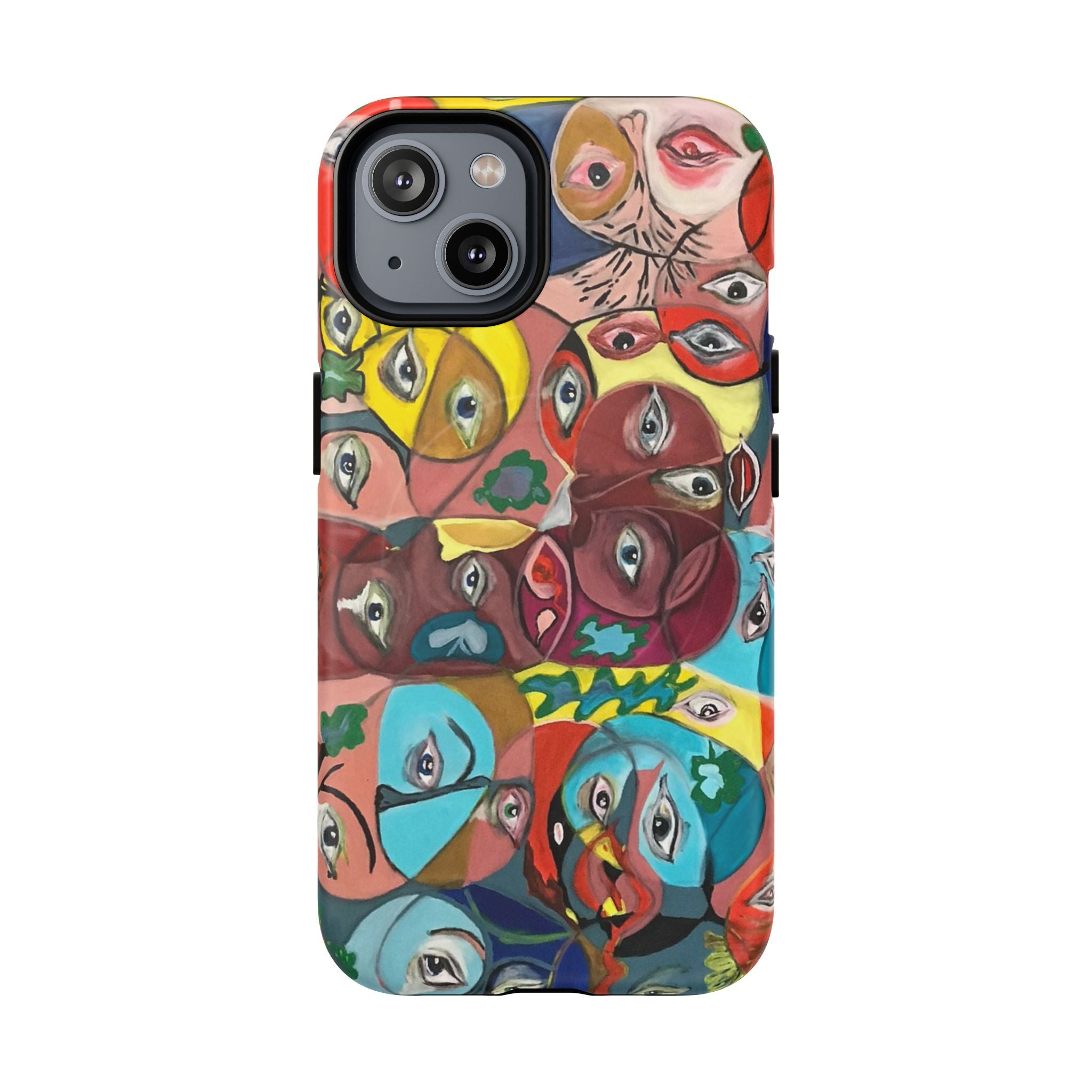 Abstract Faces Phone Case | Tough Magnetic Case